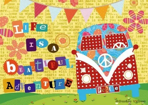 Educa Пазл Жизнь-это прекрасное приключение 500 элементов