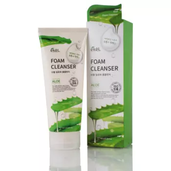 Ekel Пенка для умывания с экстрактом алоэ Foam Cleanser Aloe 180 мл
