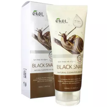 Ekel Пилинг-скатка с экстрактом черной улитки Natural Peeling Gel Black Snail 100 мл