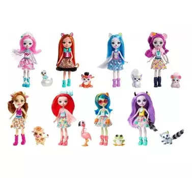 Enchantimals Дополнительная кукла со зверюшкой