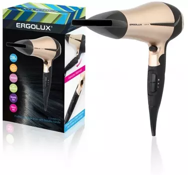 Ergolux Фен со складной ручкой ELX-HD03