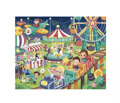 Eurekakids Пазл Парк развлечений