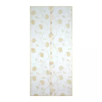 Еврогарант Москитная сетка Цветы флок 210х90 см