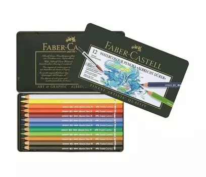 Faber-Castell Карандаши акварельные художественные Albrecht Durer 12 цветов