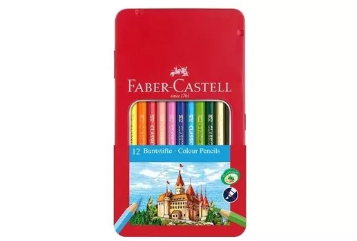 Faber-Castell Карандаши цветные 12 шт. 115801