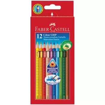 Faber-Castell Карандаши Grip 12 цветов
