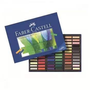 Faber-Castell Мягкие мелки мини Gofa в картонной коробке 72 шт.