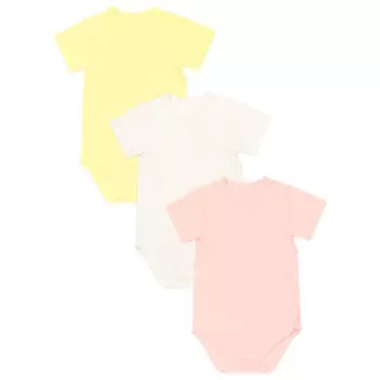 Фабрика Бамбук Боди Кимоно с коротким рукавом 3 шт.