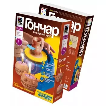 Фантазер Гончар со свечами Свечи праздничные