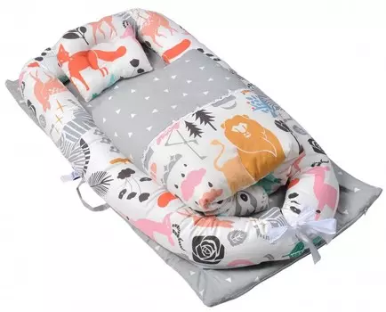 Farfello Кокон-гнездо L2 Животные 90x50x10 см