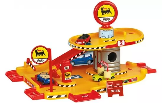 Faro Игровой набор Гараж двухуровневый 24 см