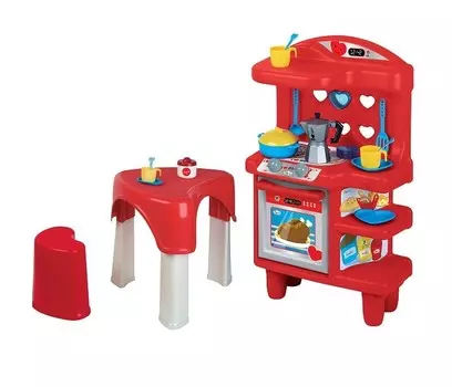 Faro Игровой набор Кухня со стол, табуретом и аксессуарами 1564