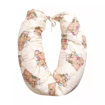 ФЭСТ Подушка многофункциональная для беременных и кормящих женщин Cпящие мишки