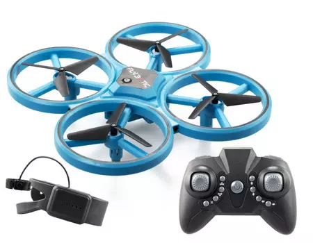 Flybotic Сияющий Дрон на пульте управления