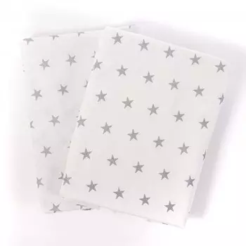 Forest kids Простынь на резинке Little Stars для круглого и овального матраса 2 шт.