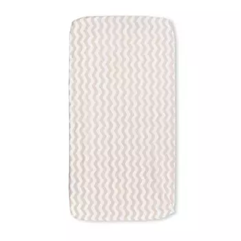 Forest kids Простынь на резинке Zig-zag (поплин)