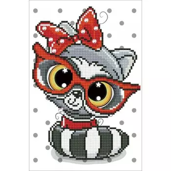 Фрея Кристальная мозаика Енотик 20х30 см