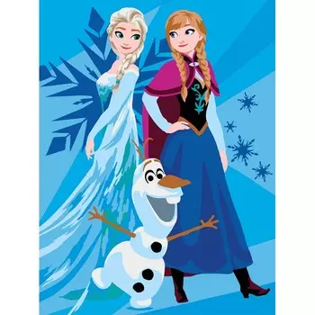 Фрея Набор для раскрашивания по номерам Сказочные герои 30х40 см