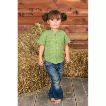 Frizzzy Рубашка детская Веселая клетка