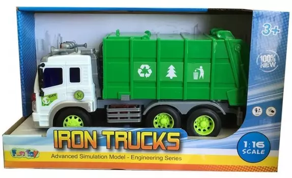 Fun Toy Грузовик инерционный электромеxанический 44404/8