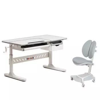 FunDesk Комплект парта Fiore и кресло Bunias