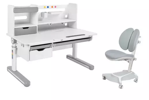 FunDesk Комплект парта Pensare + кресло Bunias