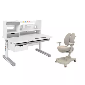 FunDesk Комплект парта Pensare + кресло Vetro