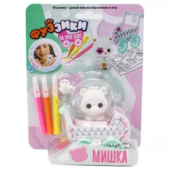 Фуззики Игровой набор Мишка на прогулке