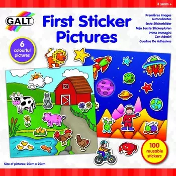 Galt Многоразовые стикеры Первые стикеры