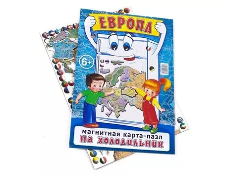 Геоцентр Магнитная карта пазл Европа