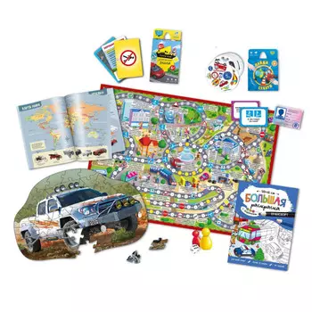 Геодом Полезный подарок Автомобили мира 6 в 1