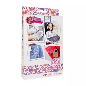 Glitza Art Lukky Набор тату Маленькая любовь 50 дизайнов