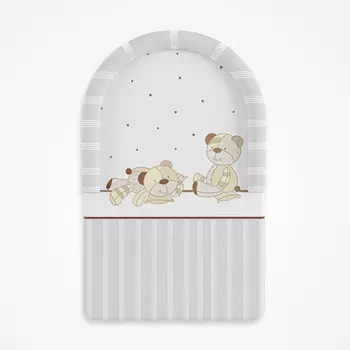 Globex Доска пеленальная Комфорт с рисунком