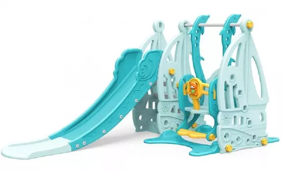 Горка Perfetto Sport + качели Корабль