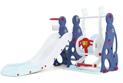 Горка Perfetto Sport + качели Морской лев
