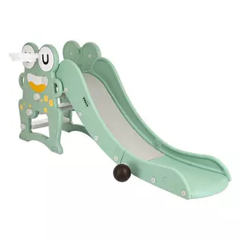 Горка Pituso с баскетбольным кольцом Лягушонок