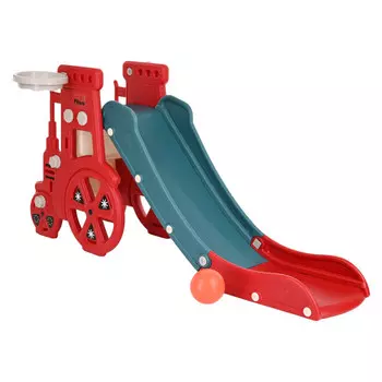 Горка Pituso с баскетбольным кольцом Ретро