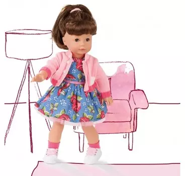 Gotz Кукла Елизавета шатенка Сад роз 46 см