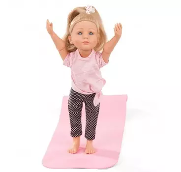 Gotz Кукла Лотта идет на йогу блондинка 36 см
