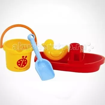 Gowi Песочный набор Кораблик