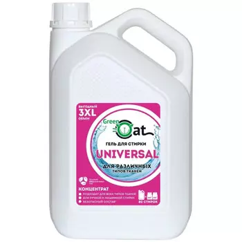 Green Cat Гель для стирки универсальный 3 л
