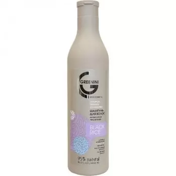 Greenini Шампунь Black Rice Интенсивное увлажнение волос 500 мл