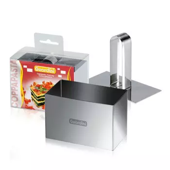 Guardini Форма кулинарная с прессом Food Ring Restangular 9x5 см
