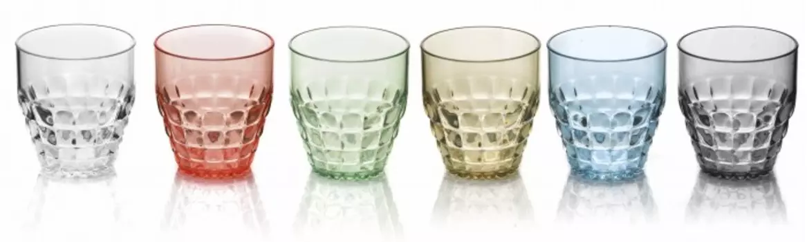 Guzzini Набор стаканов акрил Tiffany 350 мл 6 шт.