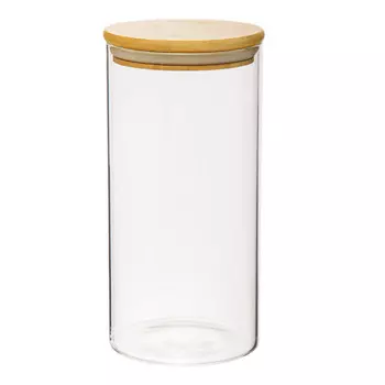 Handy Home Банка с бамбуковой крышкой 1300 мл