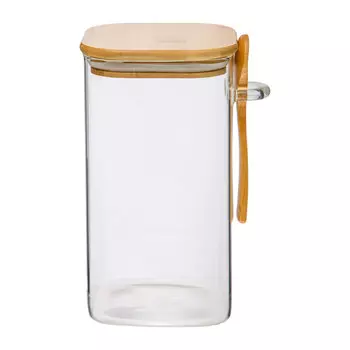 Handy Home Контейнер с бамбуковой крышкой и ложкой 1200 мл