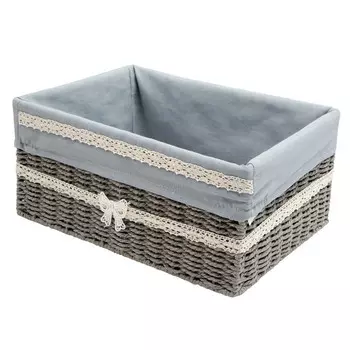 Handy Home Корзина стеллажная бумажная Бантик 36х27х17 см