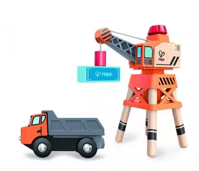 Hape Игровой набор Кран