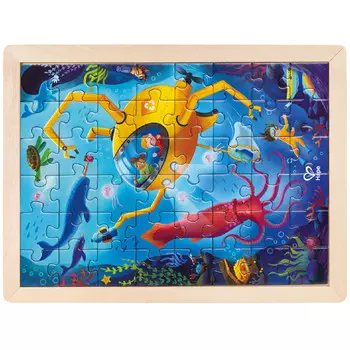 Hape Пазл и раскраска Морская спасательная служба Умняша 2 в 1