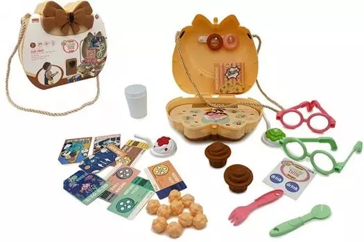 ХэппиЛенд Игровой набор Посудка в чемодане